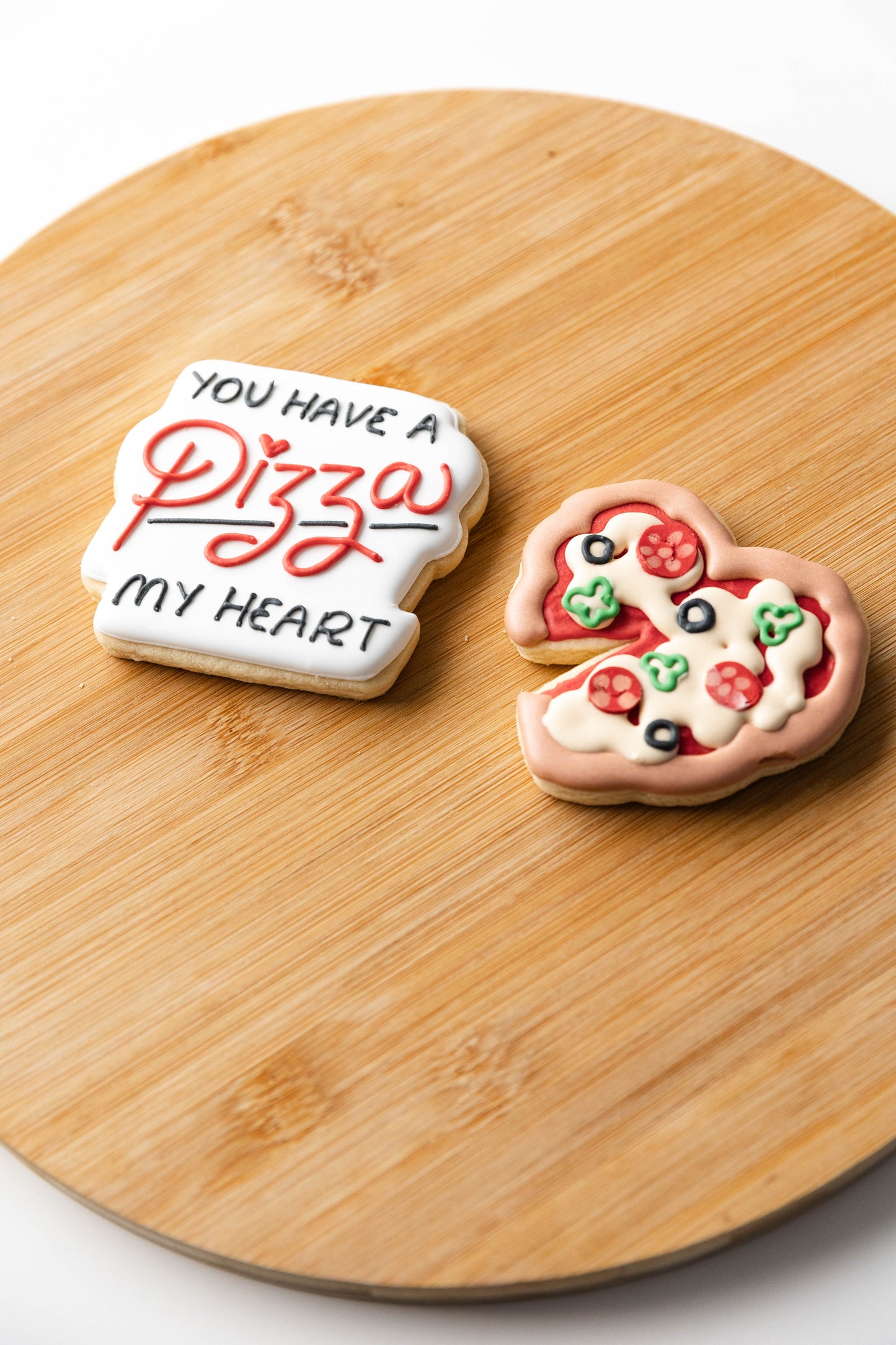 YOU HAVE A PIZZA MY HEART- SET OF 2 BOXED