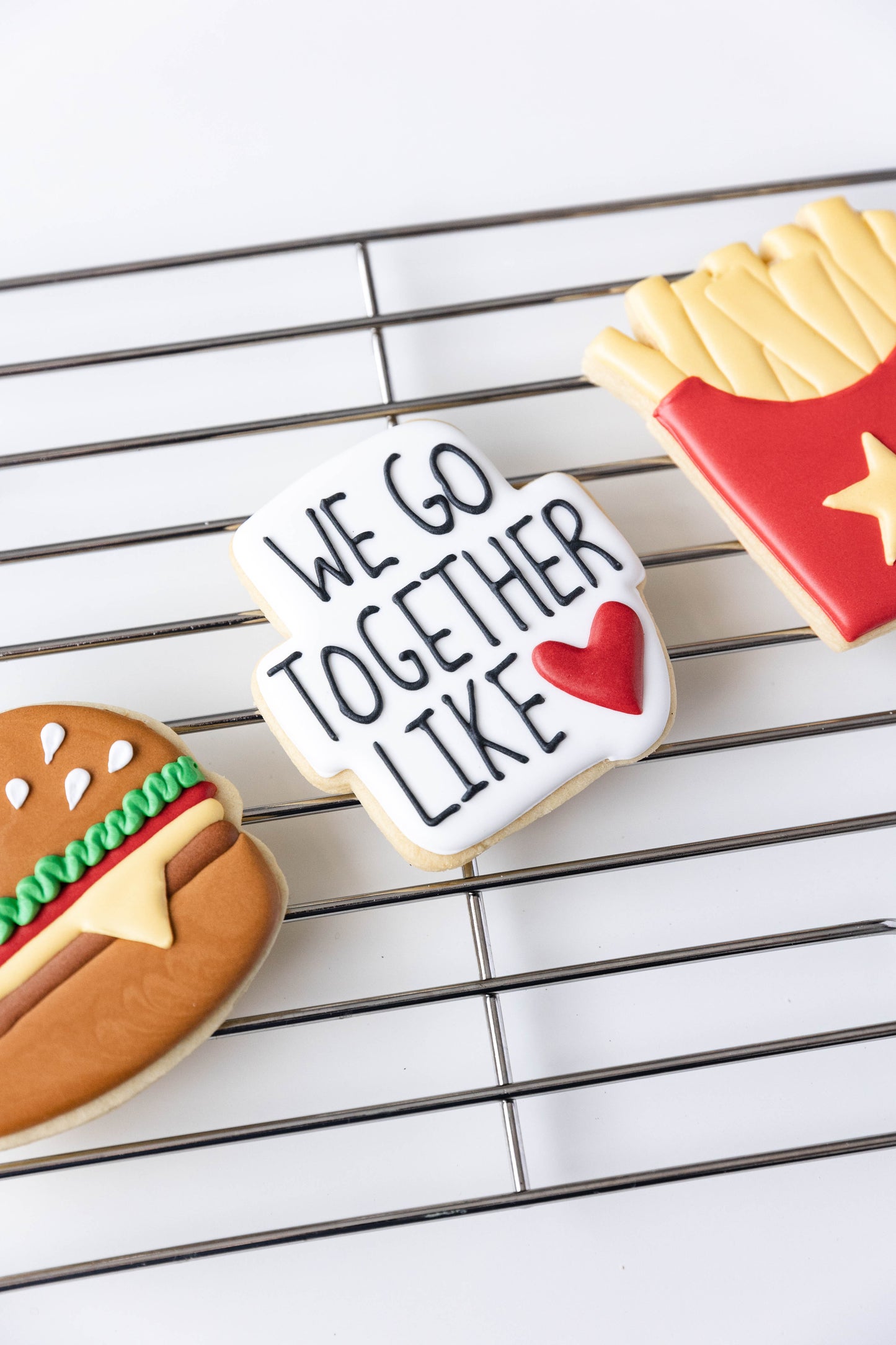 WE GO TOGETHER LIKE: BURGERS & FRIES- BOXED SET OF 3