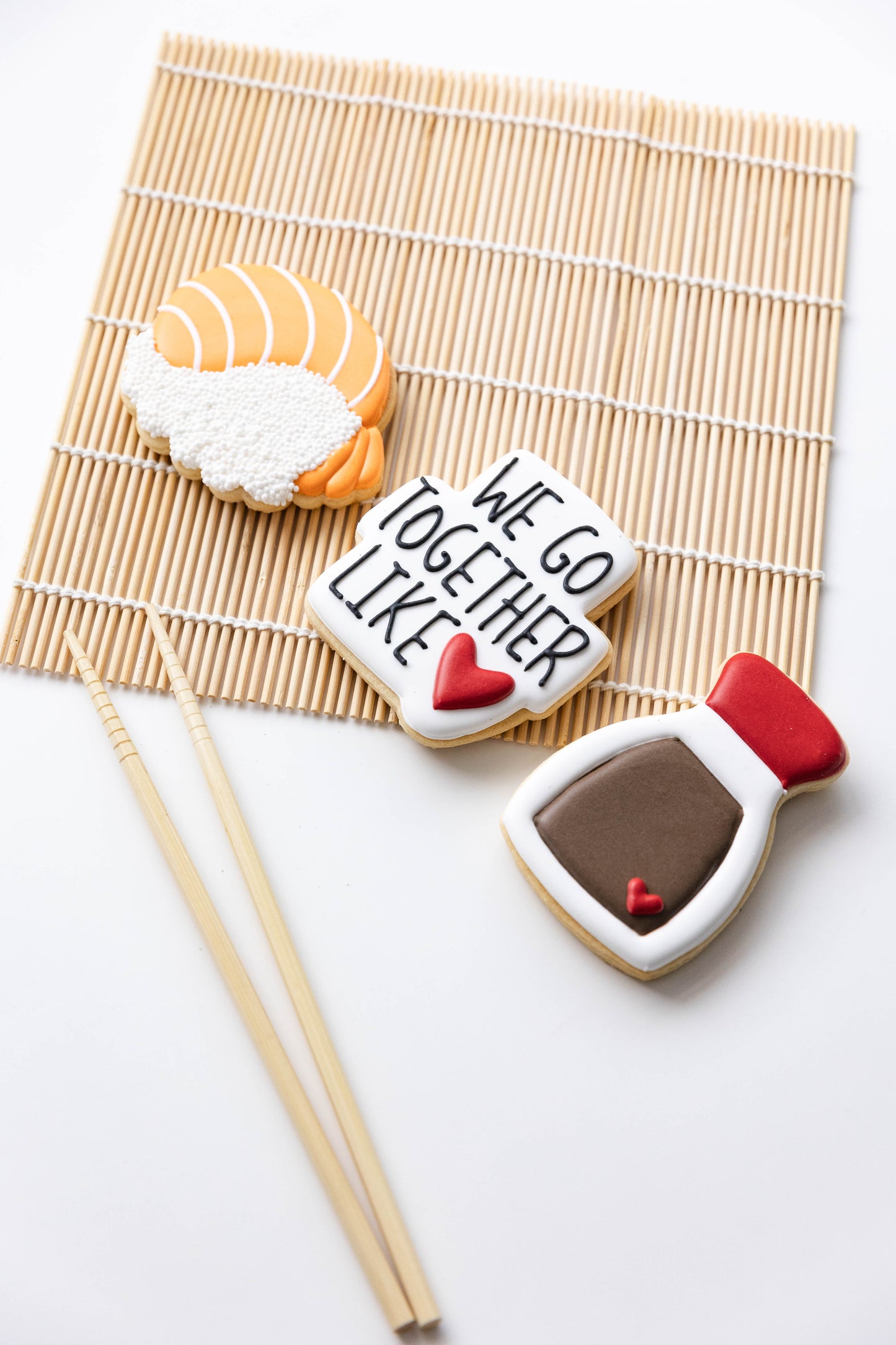 WE GO TOGETHER LIKE: SUSHI & SOY SAUCE- BOXED SET OF 3