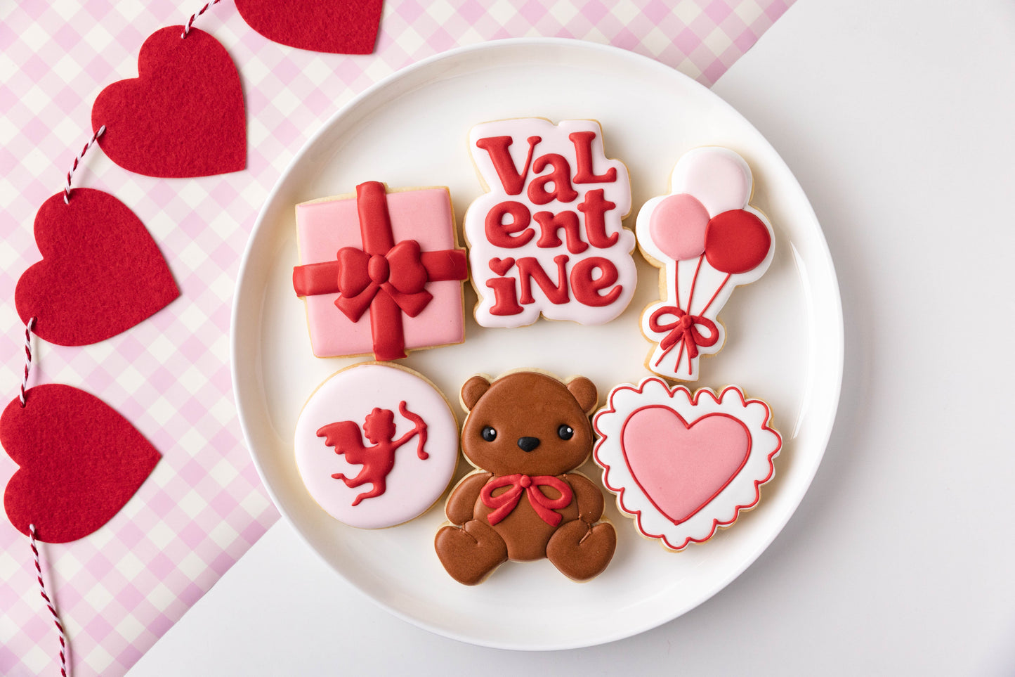 CLASSIC VALENTINE'S DAY SET COOKIES