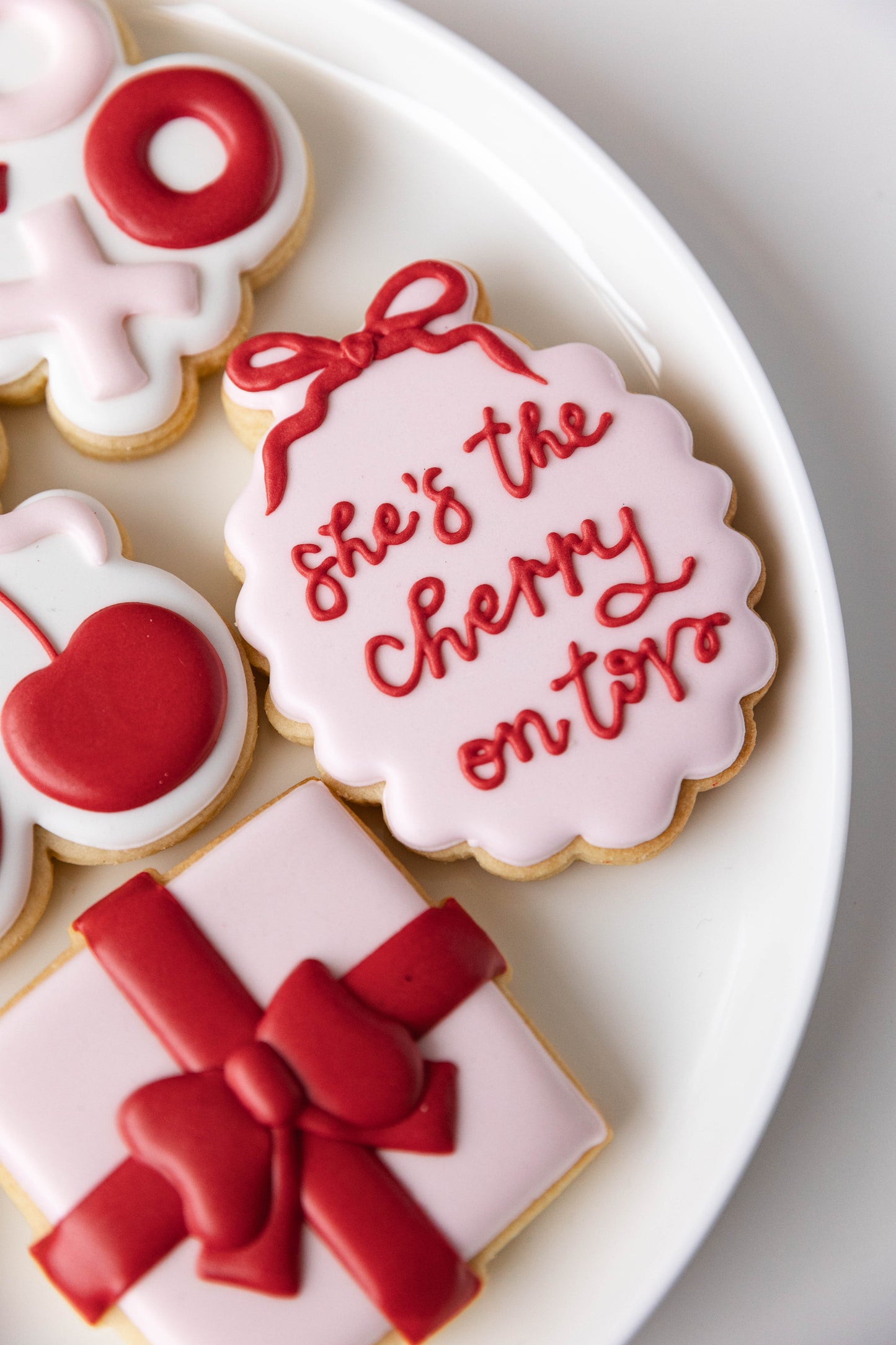 CHERRY ON TOP SET COOKIE