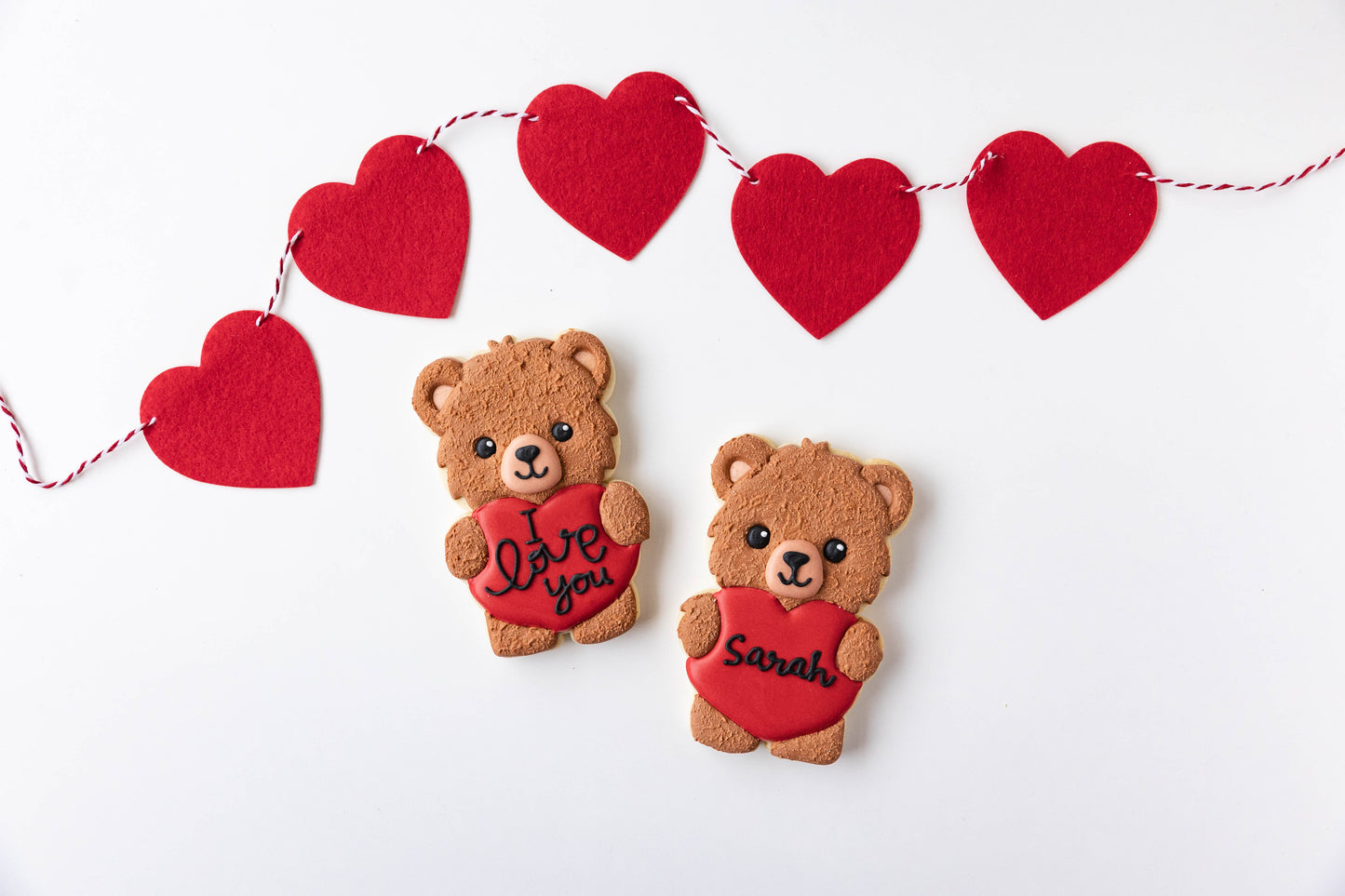 VALENTINE'S DAY TEDDY BEAR- SINGLE BOXED (OPTIONAL CUSTOMISATION)
