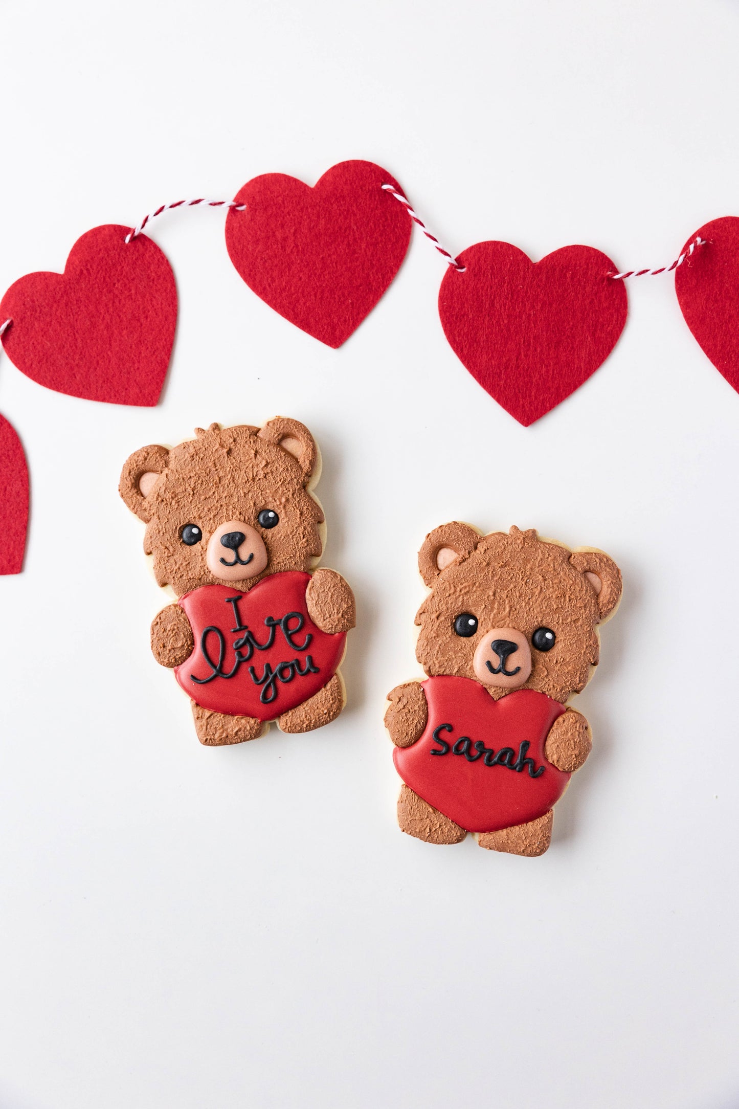 VALENTINE'S DAY TEDDY BEAR- SINGLE BOXED (OPTIONAL CUSTOMISATION)