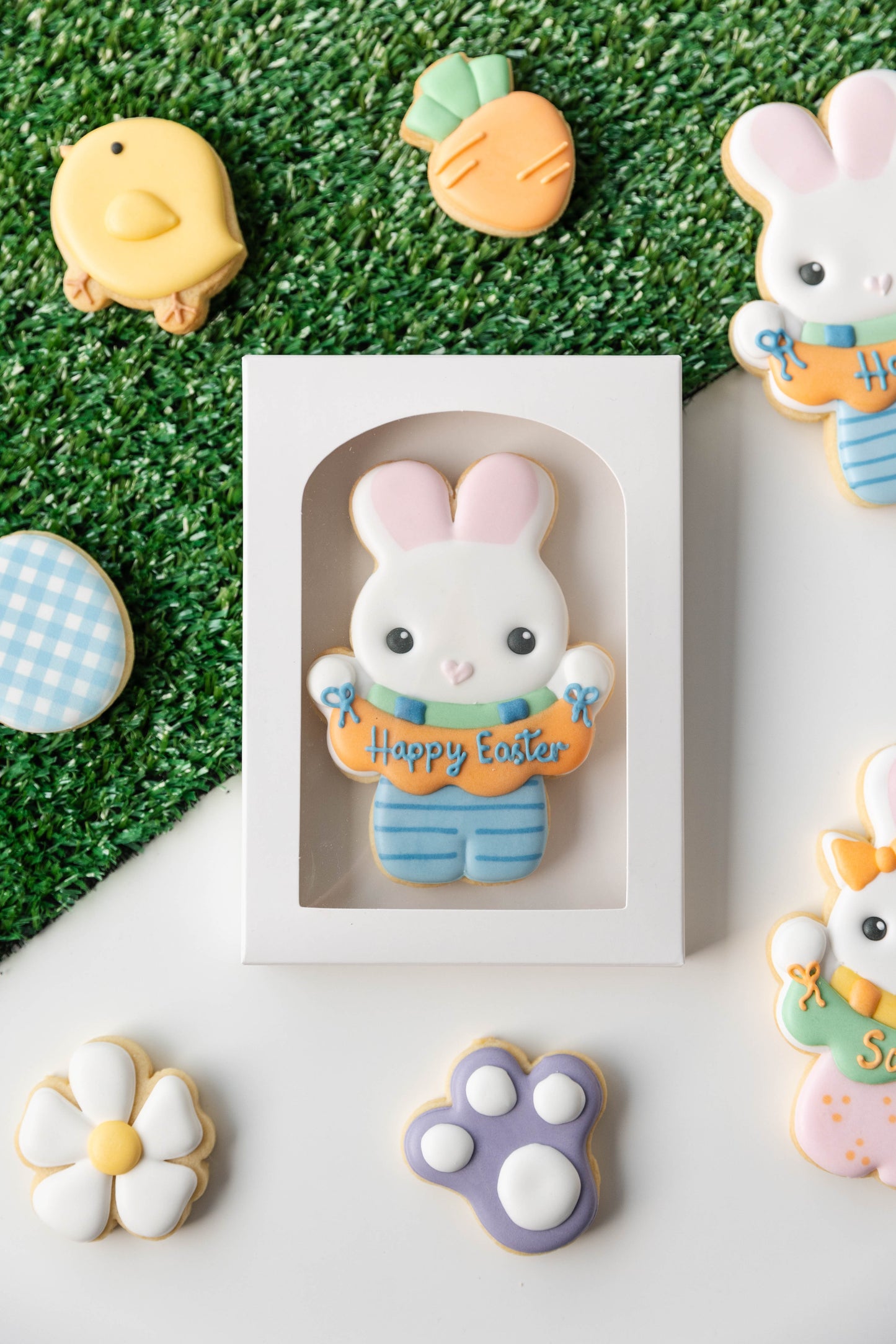 CUTE BUNNY BOY/GIRL- SINGLE BOXED (OPTIONAL CUSTOMISATION)