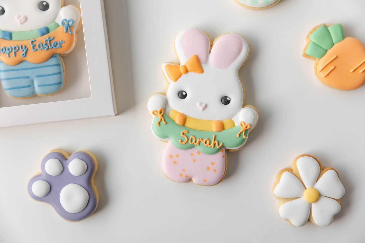 CUTE BUNNY BOY/GIRL- SINGLE BOXED (OPTIONAL CUSTOMISATION)