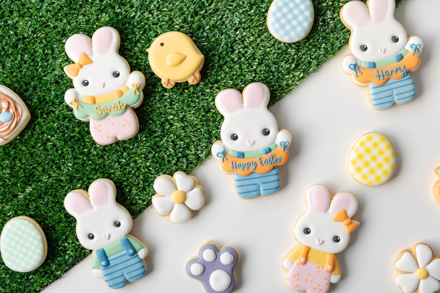 CUTE BUNNY BOY/GIRL- SINGLE BOXED (OPTIONAL CUSTOMISATION)