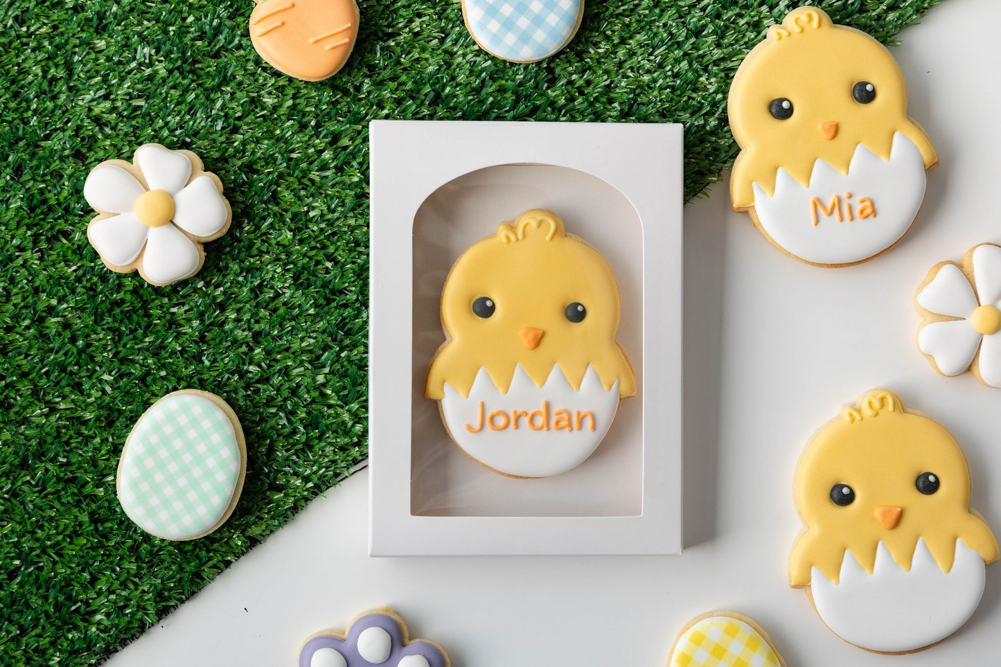 HATCHING EASTER CHICK- SINGLE BOXED (OPTIONAL CUSTOMISATION)