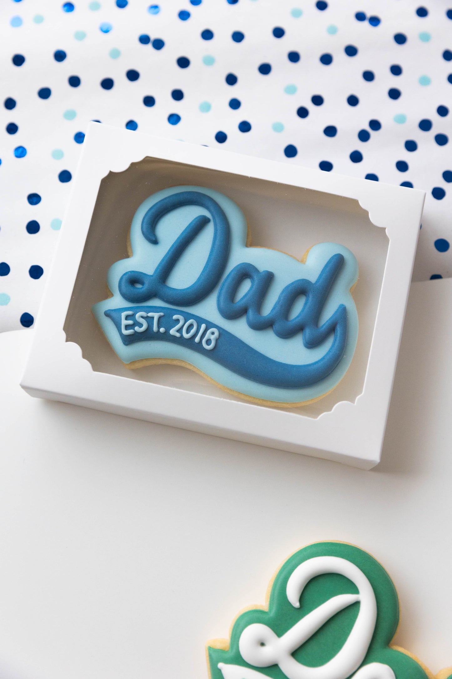 DAD PLAQUE SINGLE BOXED COOKIE