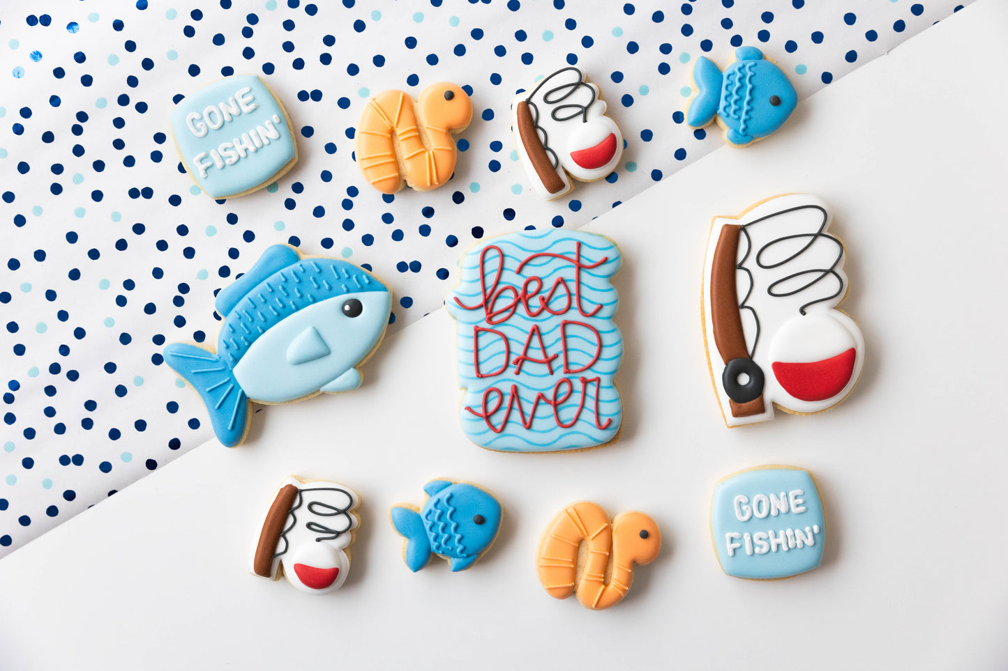 FISHING DAD COOKIE- BOXED SET OF 3