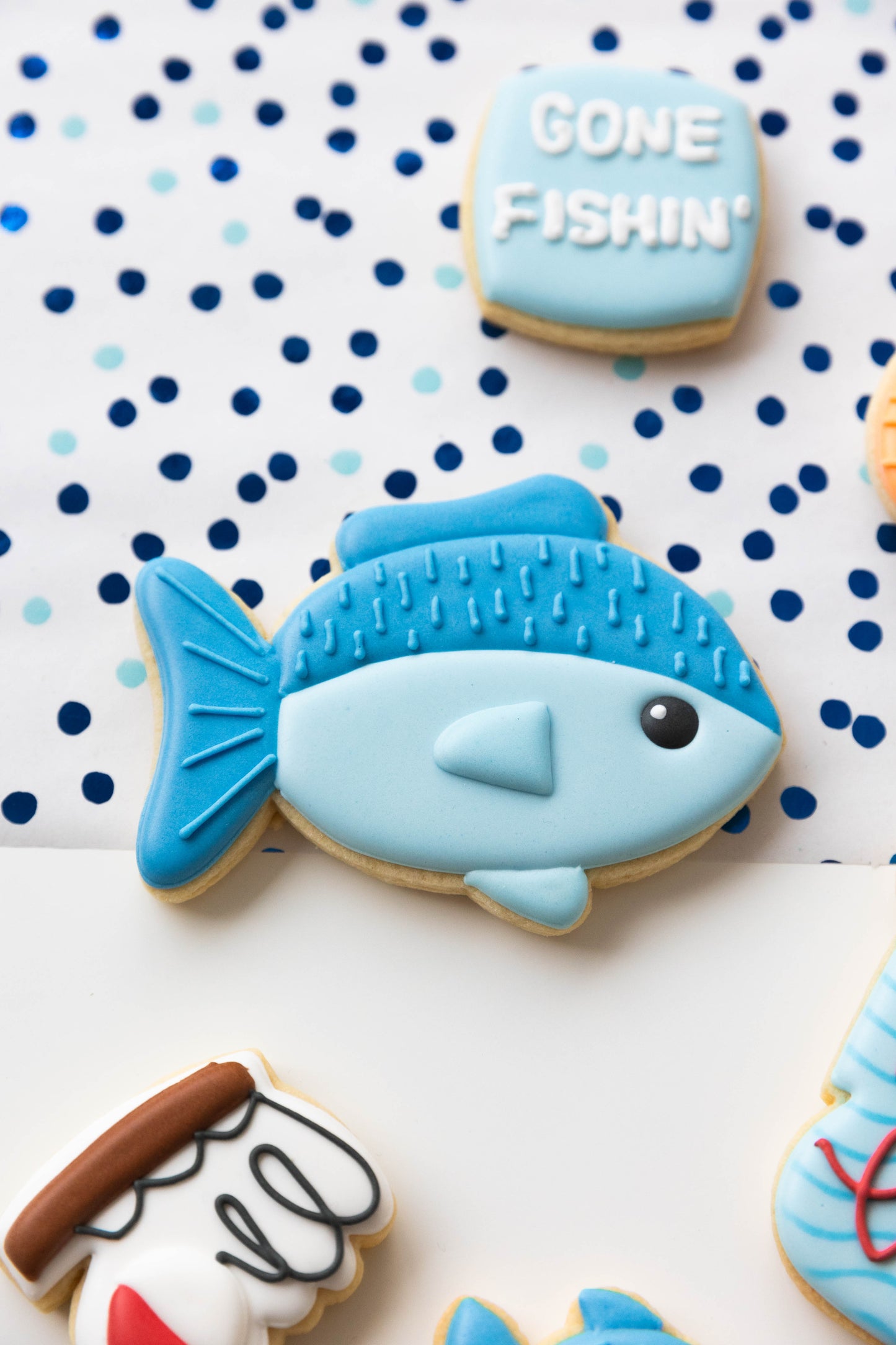 FISHING DAD COOKIE- BOXED SET OF 3