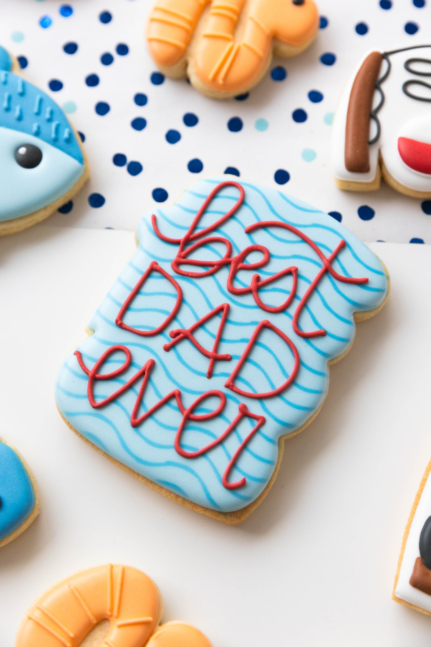 FISHING DAD COOKIE- BOXED SET OF 3