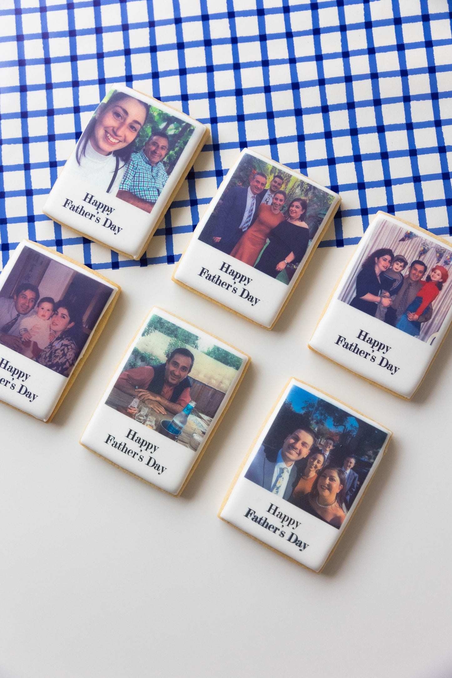 HAPPY FATHER'S DAY POLAROID PHOTO COOKIE