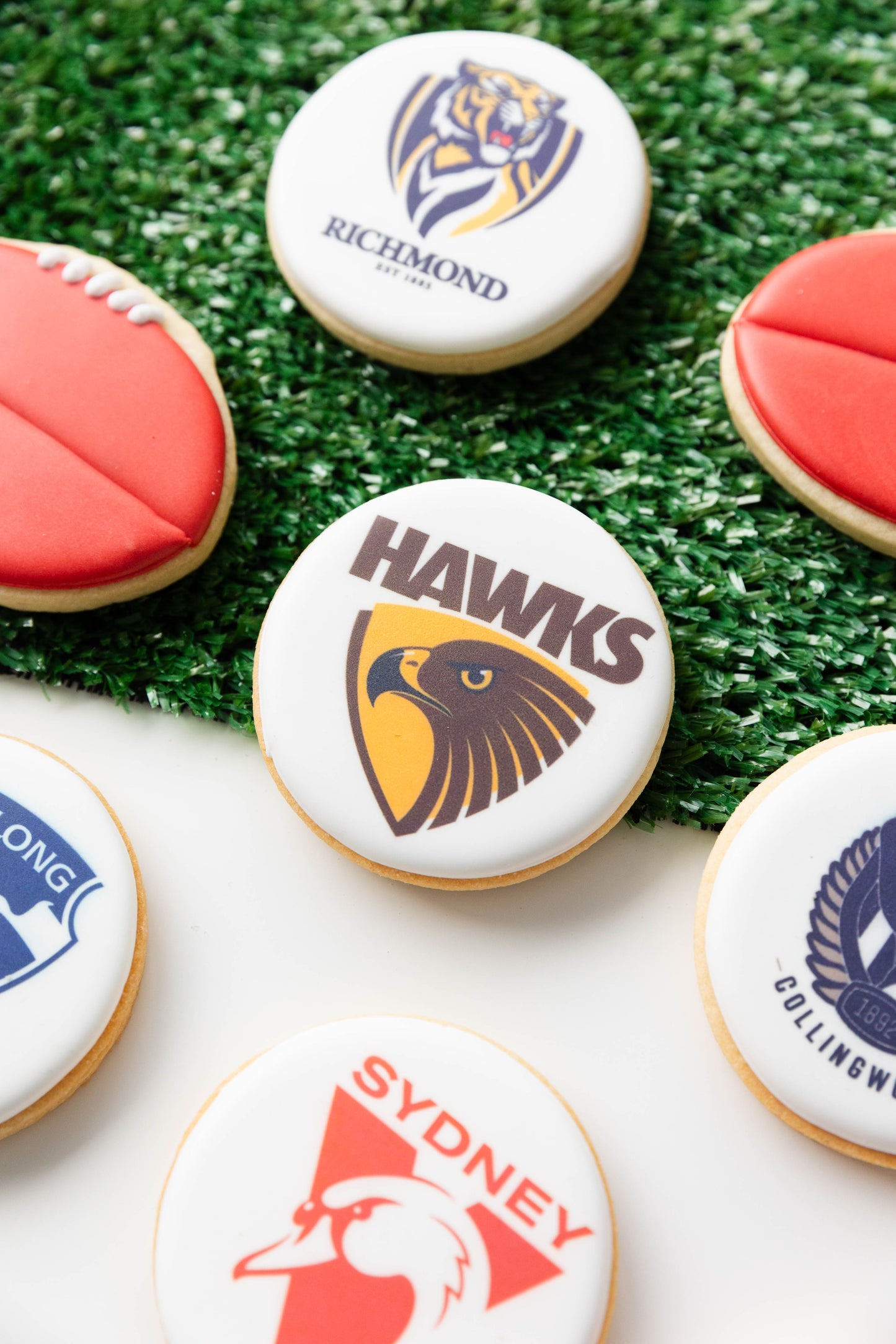 AFL THEMED SET OF COOKIES