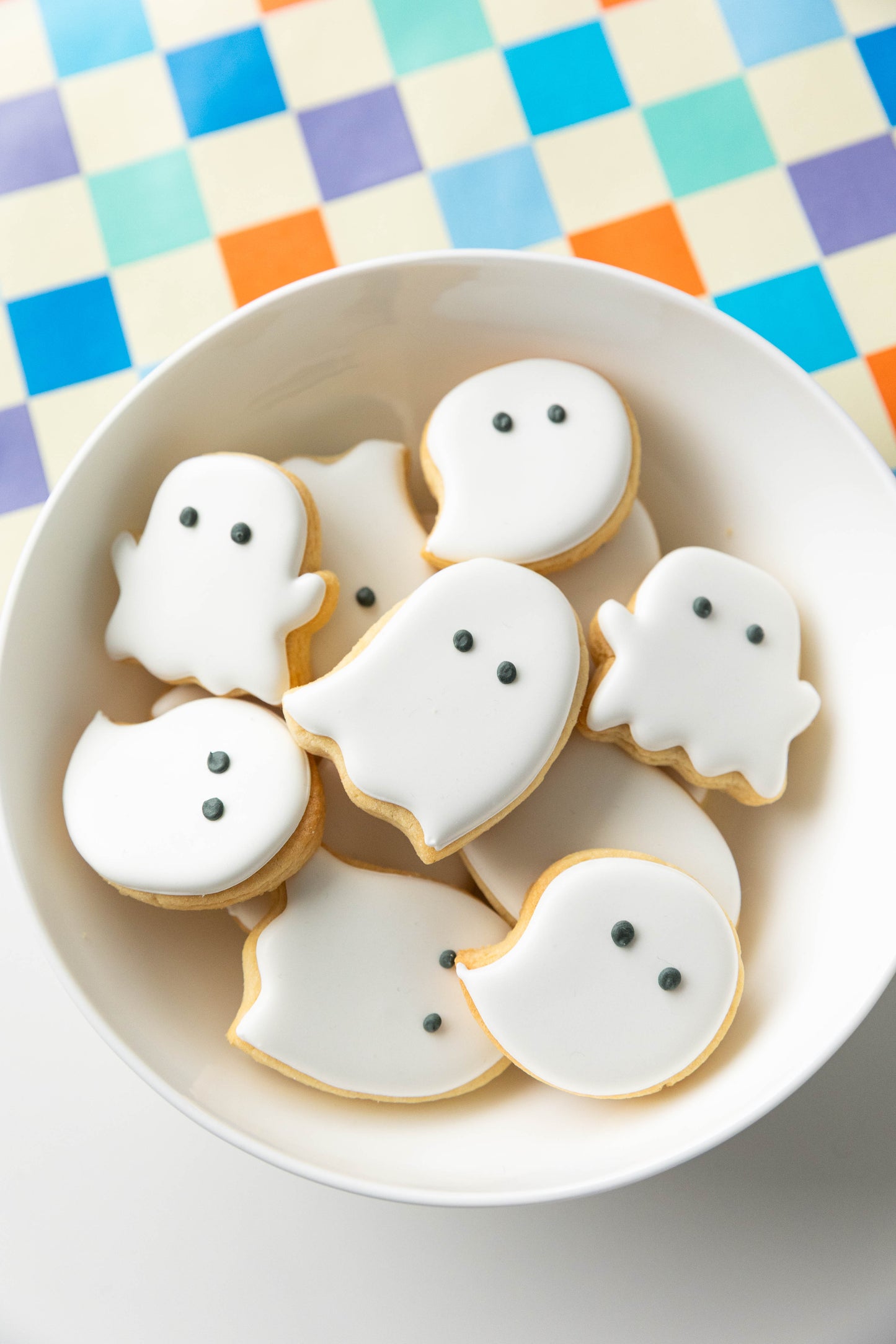 MINI MIXED GHOST COOKIES