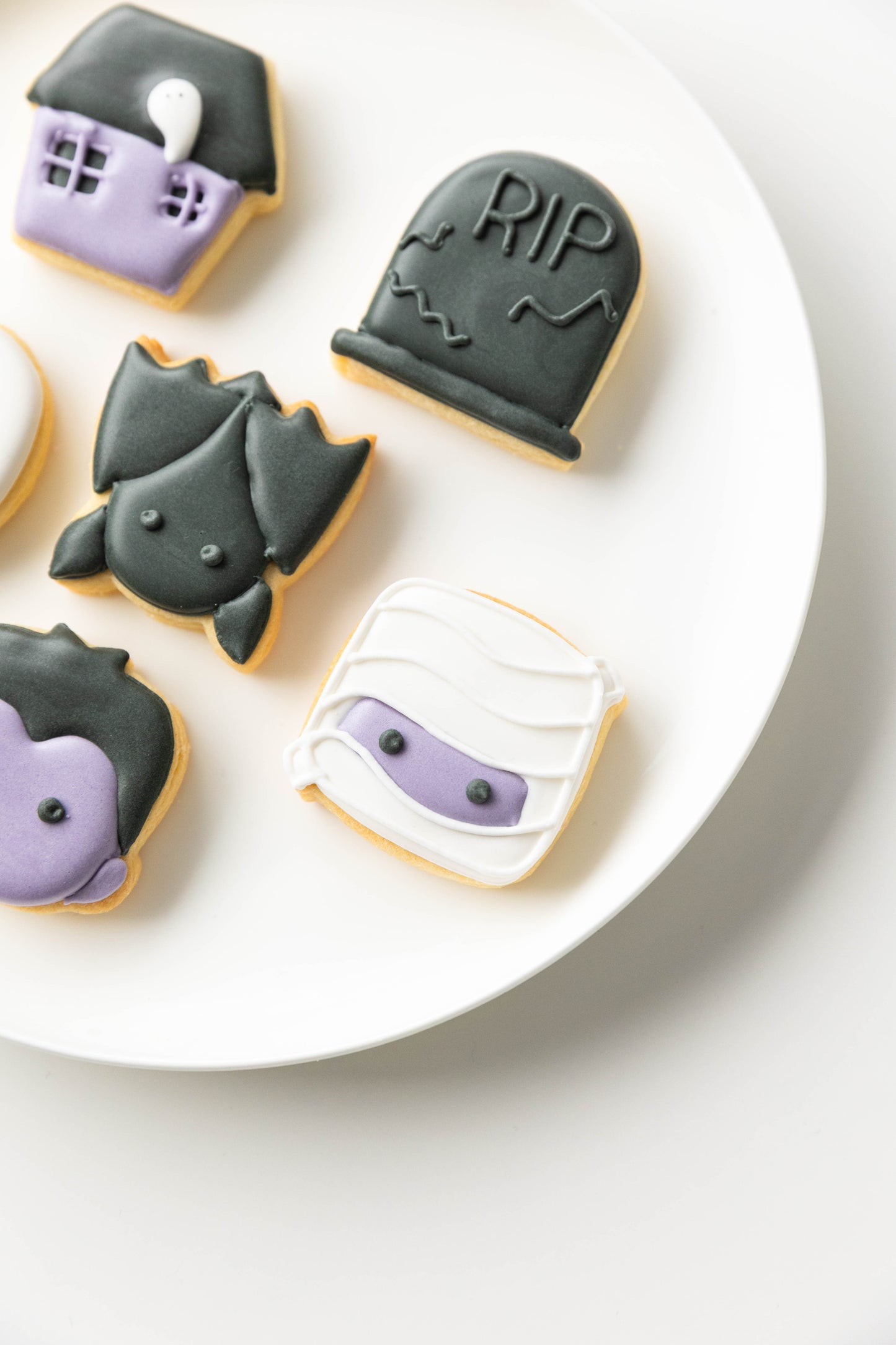 MINI HAUNTED HOUSE COOKIES