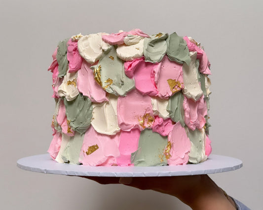 TEXTURED PALLET CAKE- Pick up only