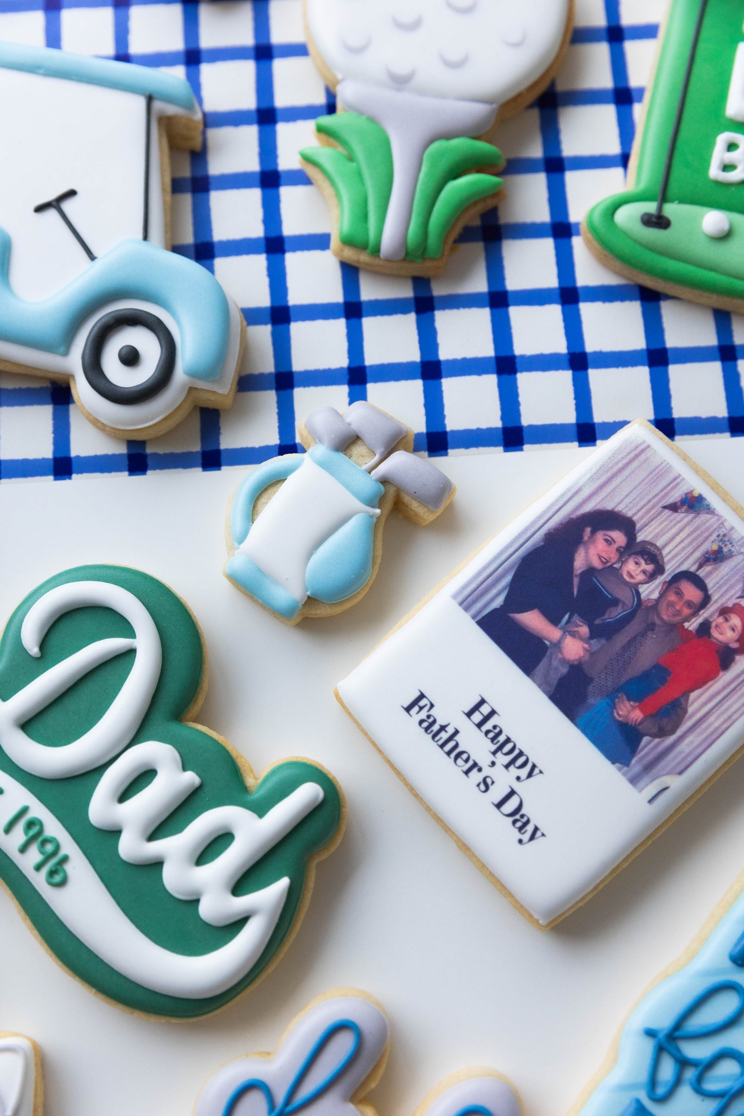 HAPPY FATHER'S DAY POLAROID PHOTO COOKIE
