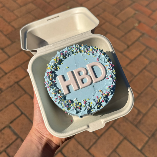 BIRTHDAY BENTO CAKE- Pick up only