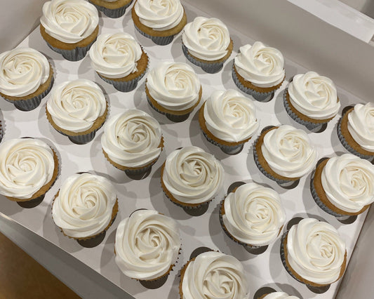 REGULAR VANILLA CUPCAKES- Pick up only