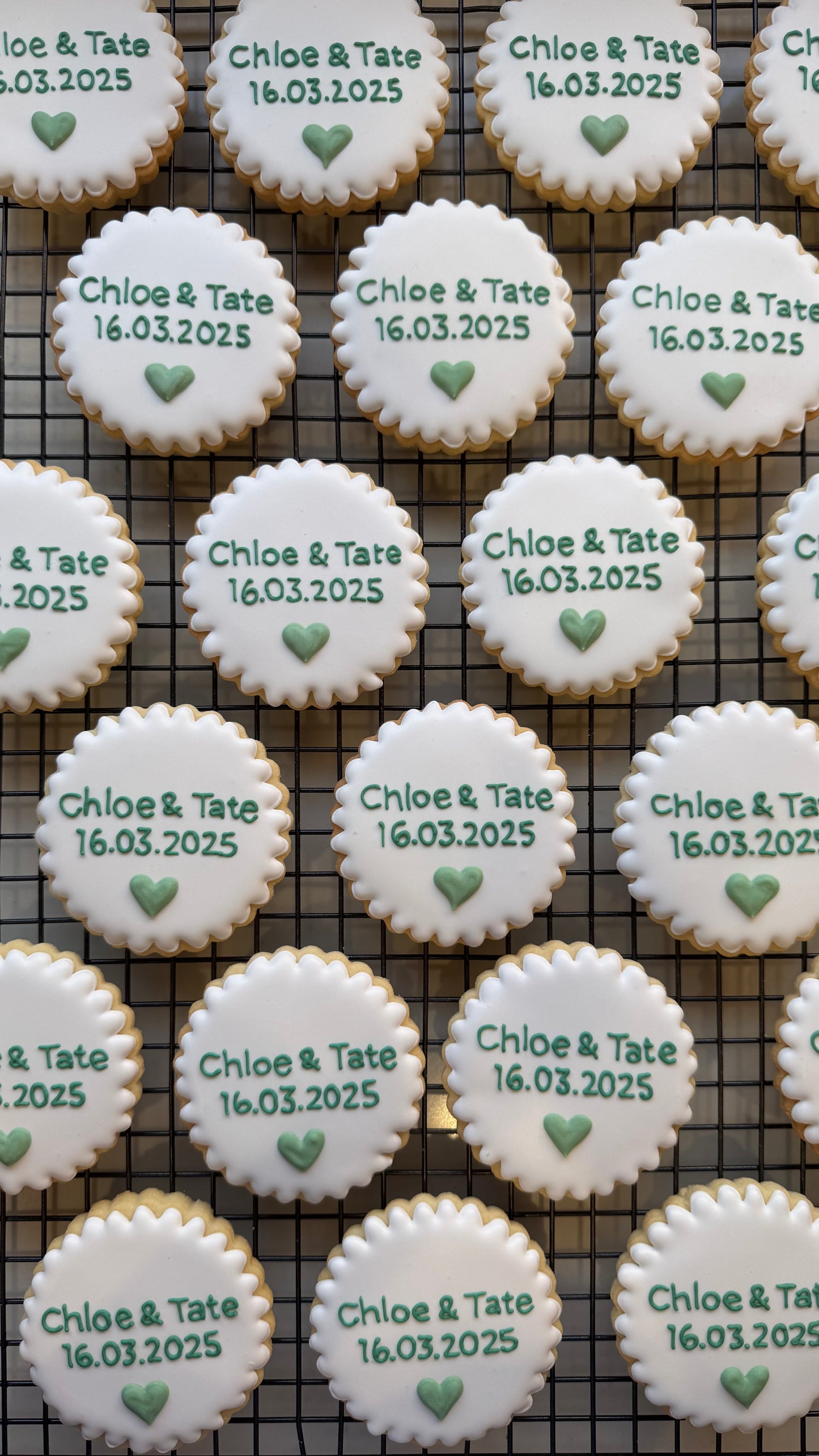 Anniversary Cookies (Customisable)