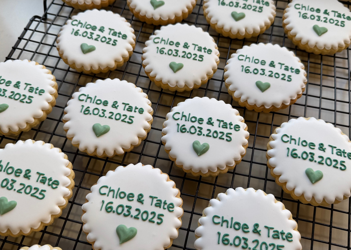 Anniversary Cookies (Customisable)