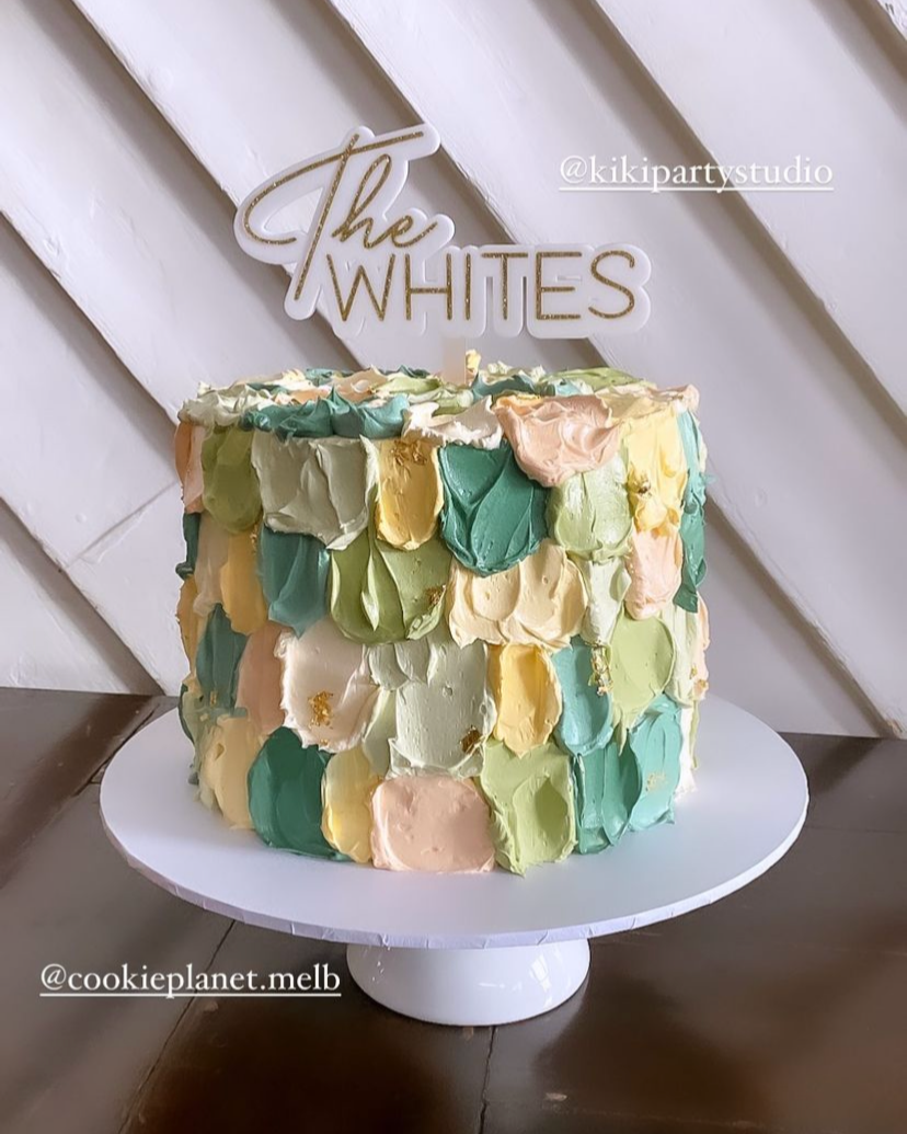 TEXTURED PALLET CAKE