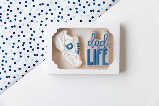 DAD LIFE SNEAKER- BOXED SET OF 2