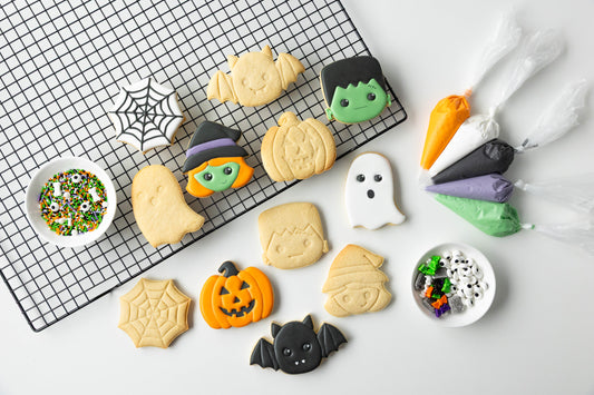HALLOWEEN DIY COOKIE DECORATING ACTIVITY KIT