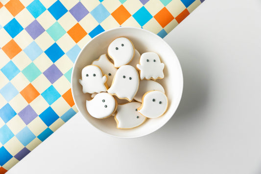 MINI MIXED GHOST COOKIES