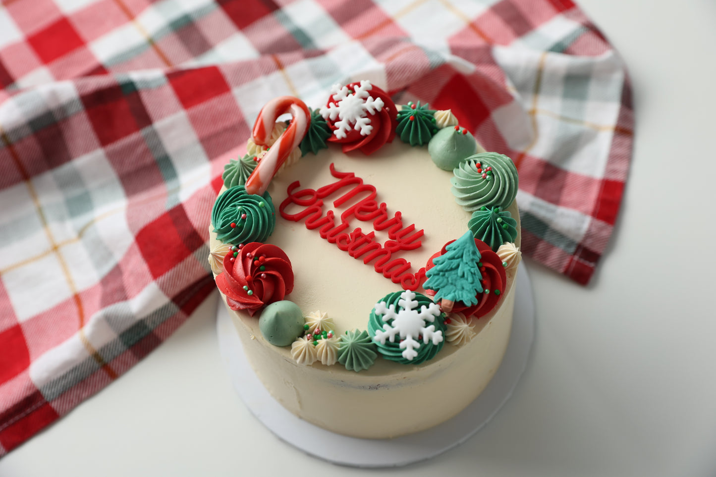 MERRY CHRISTMAS SMALL CAKE