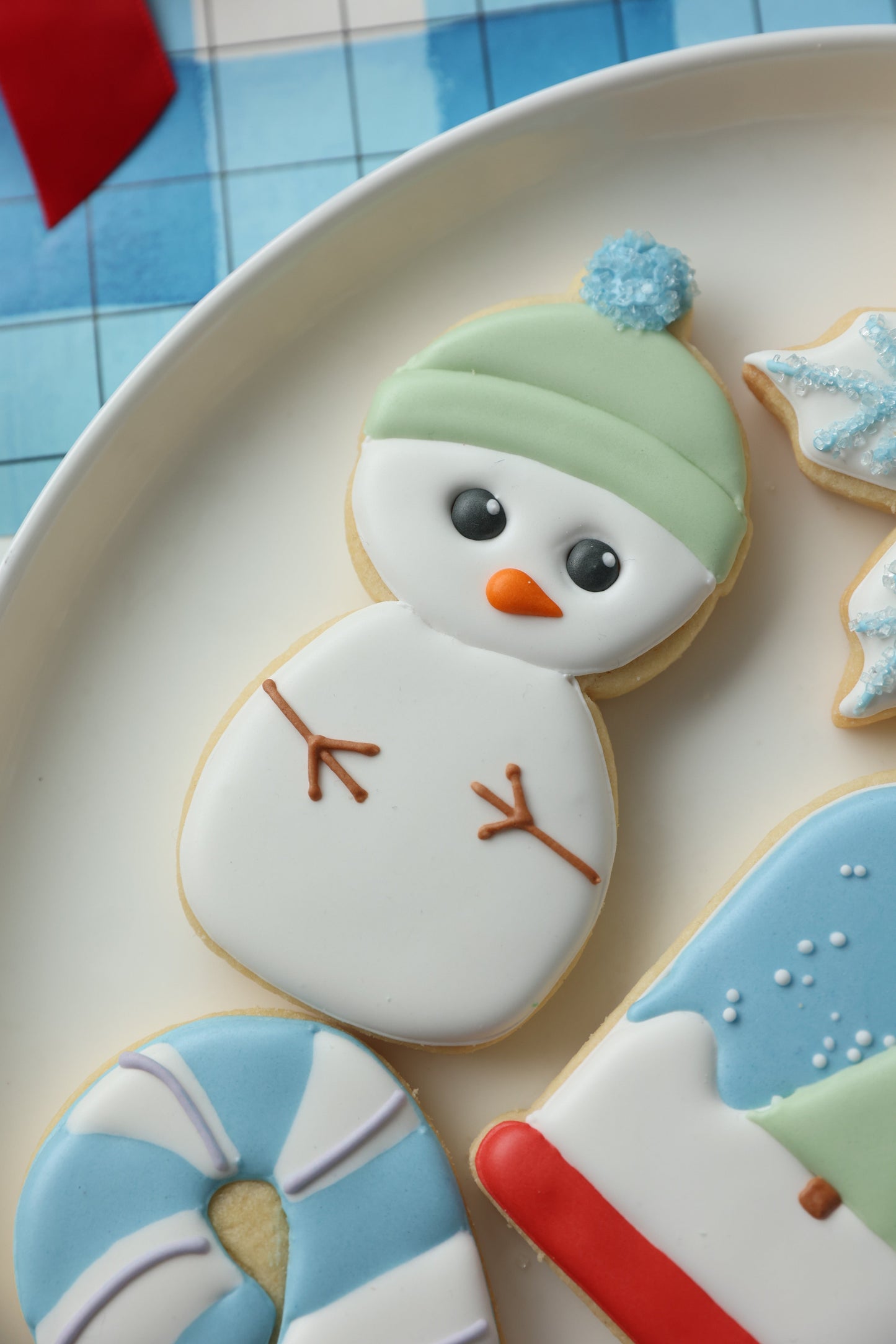 LET IT SNOW CHRISTMAS COOKIES