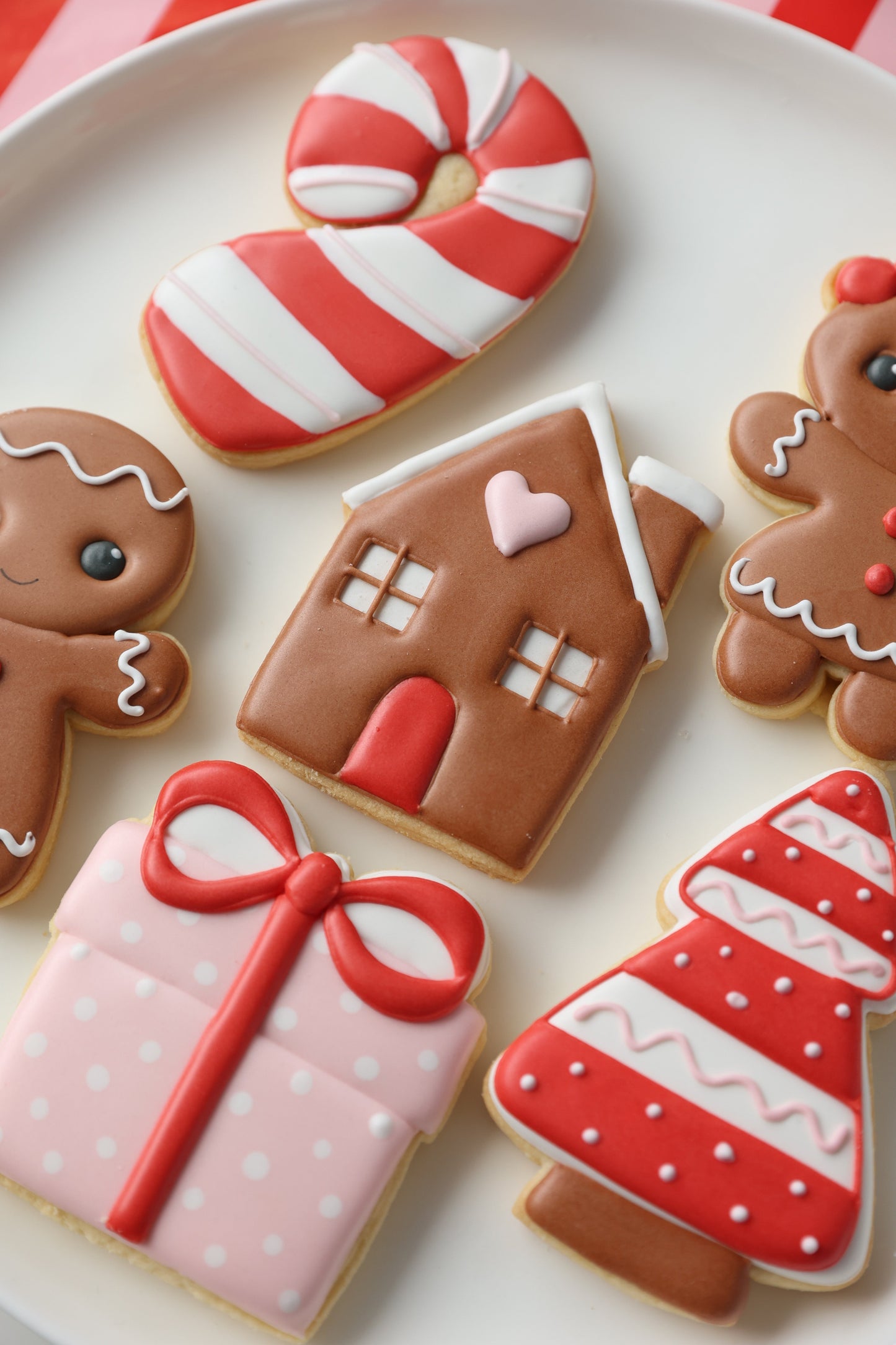 GINGERBREAD VILLAGE CHRISTMAS COOKIES