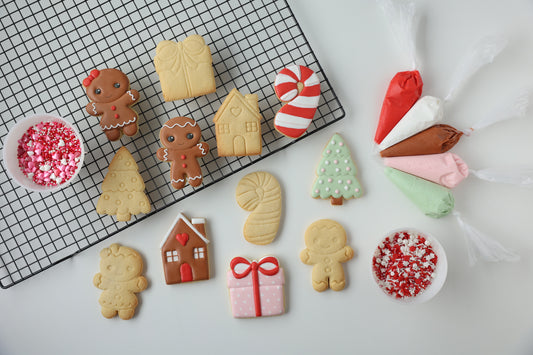 GINGERBREAD COOKIE DECORATING ACTIVITY SET