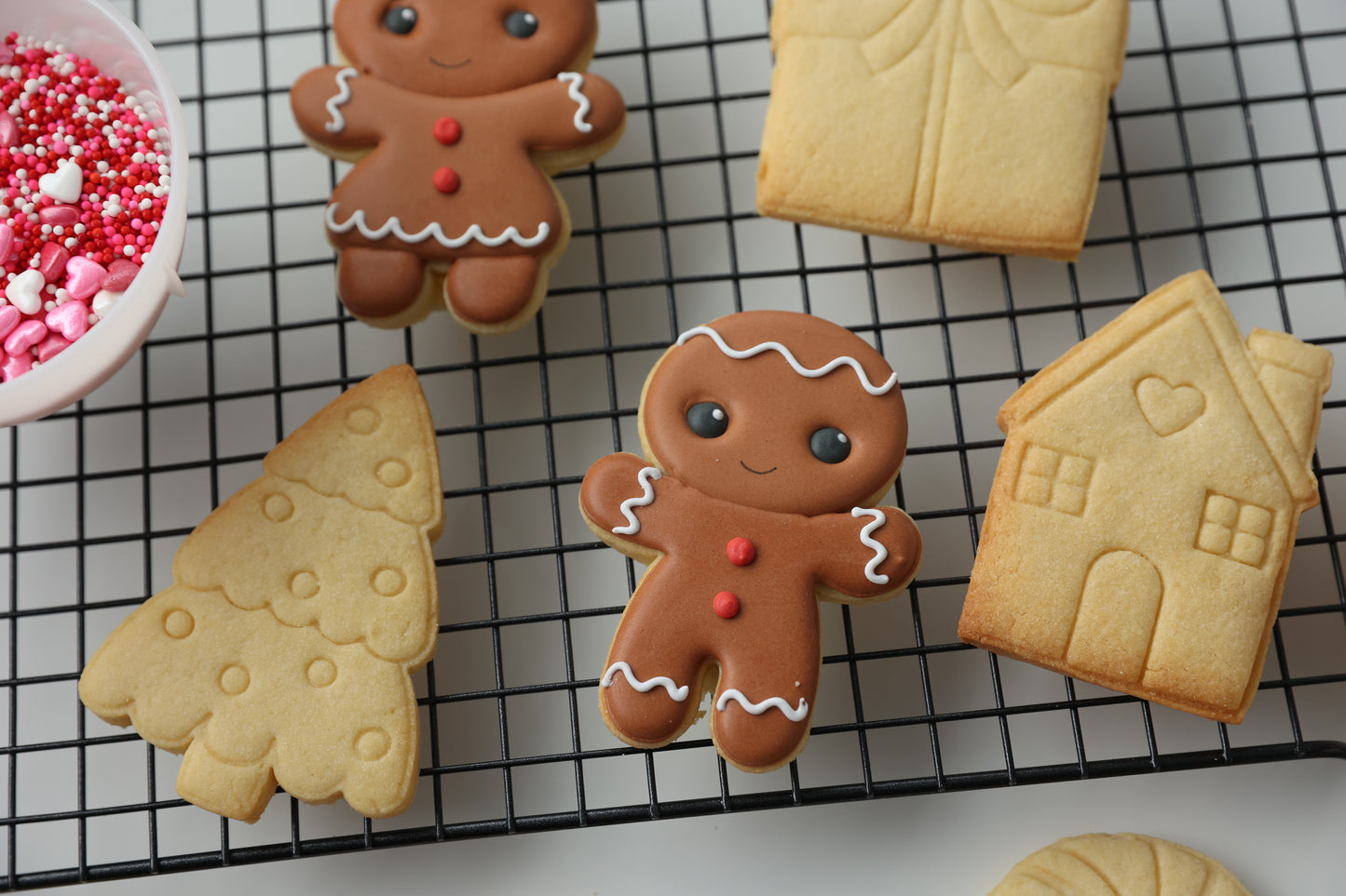 GINGERBREAD COOKIE DECORATING ACTIVITY SET