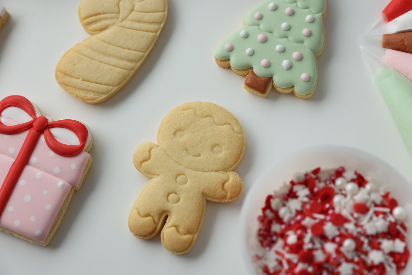 GINGERBREAD COOKIE DECORATING ACTIVITY SET