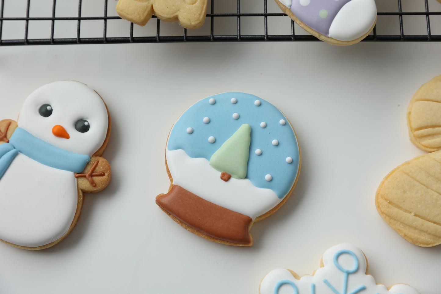 SNOW MAN COOKIE DECORATING ACTIVITY SET