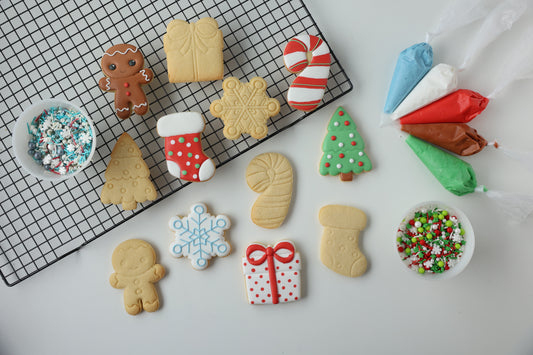 CHRISTMAS COOKIE DECORATING ACTIVITY SET