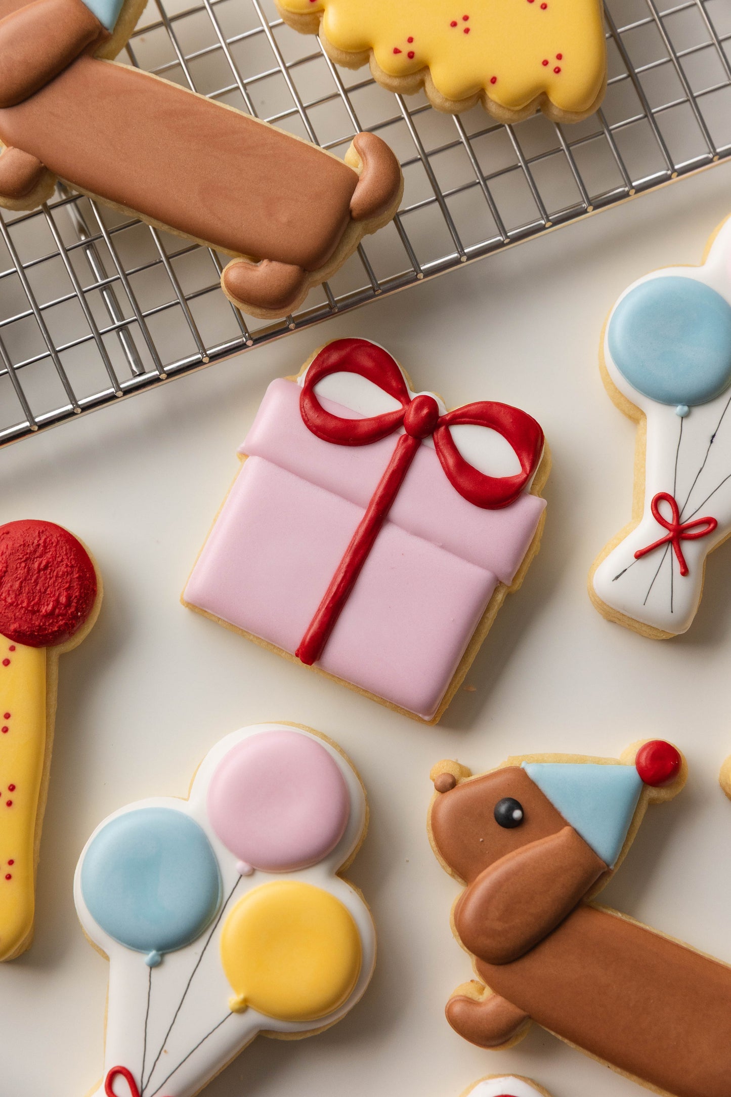 DACHSHUND PARTY- Beginner Royal Icing Cookie Decorating class