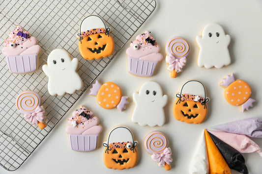 TRICK OR TREAT- Parent & Child School Holidays Royal Icing Cookie Decorating class
