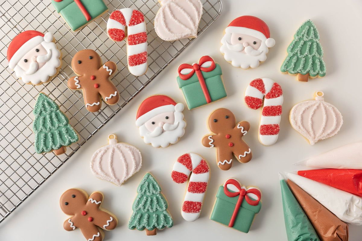 SANTA'S WORKSHOP- Beginner Royal Icing Christmas Cookie Decorating class