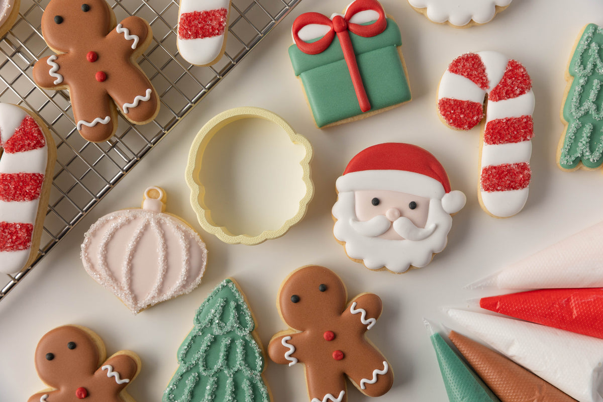 Santa Face- Round- Cookie Cutter