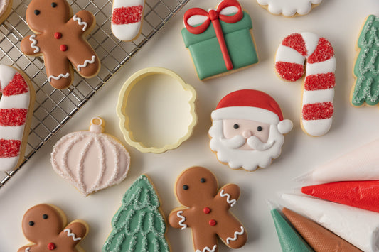 Santa Face- Round- Cookie Cutter