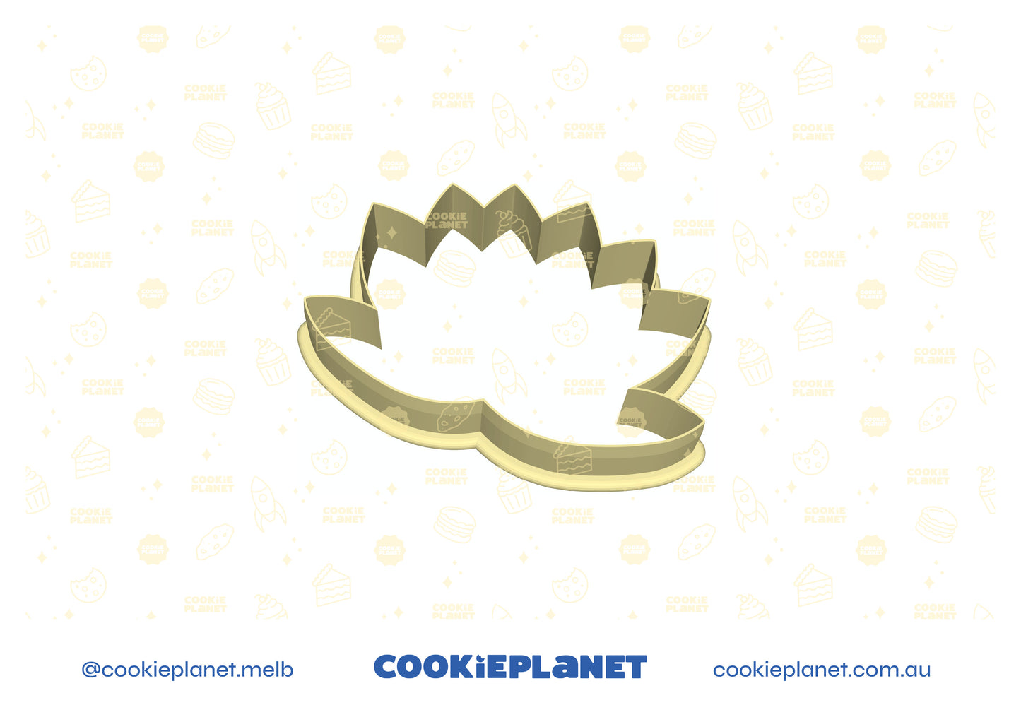 Lotus Flower- Cookie Cutter