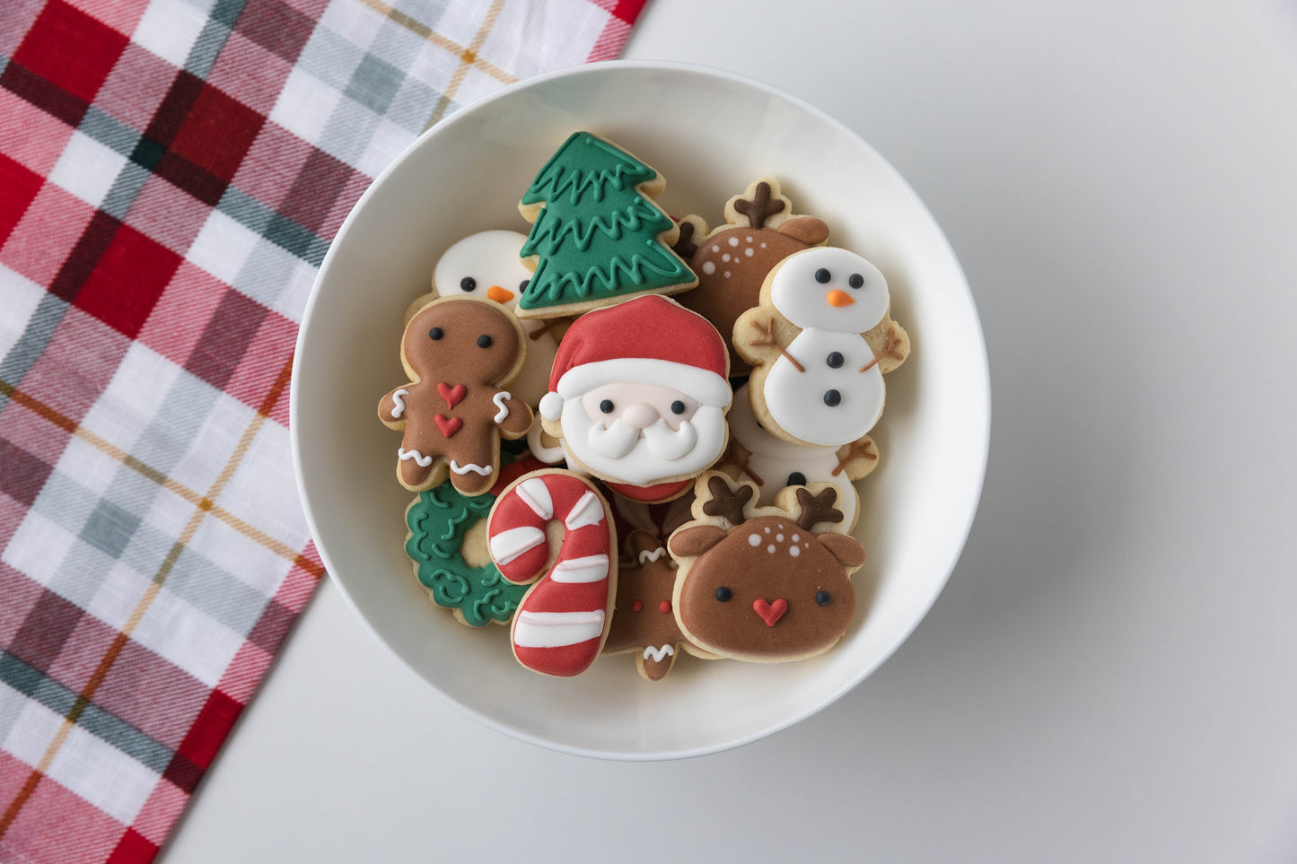 MINI SANTA & FRIENDS COOKIES