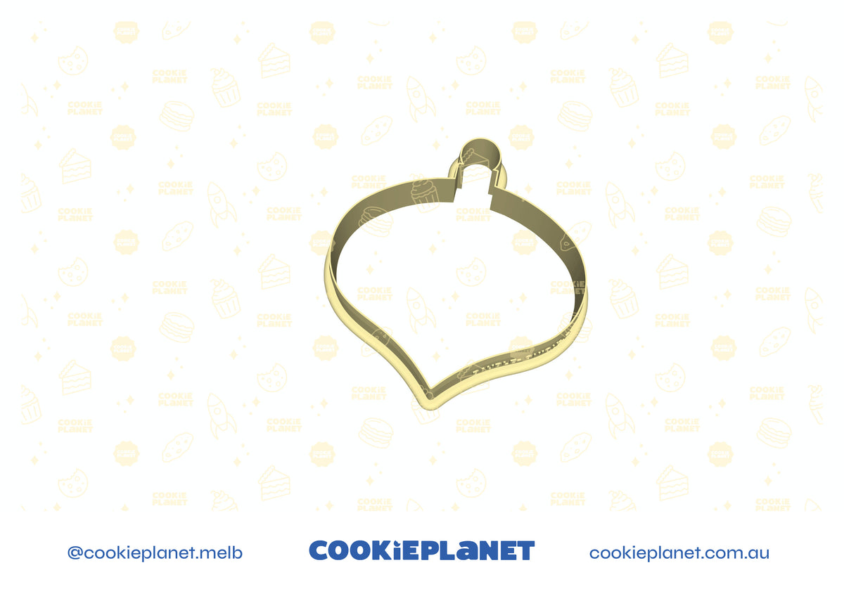 Bauble Onion- Cookie Cutter