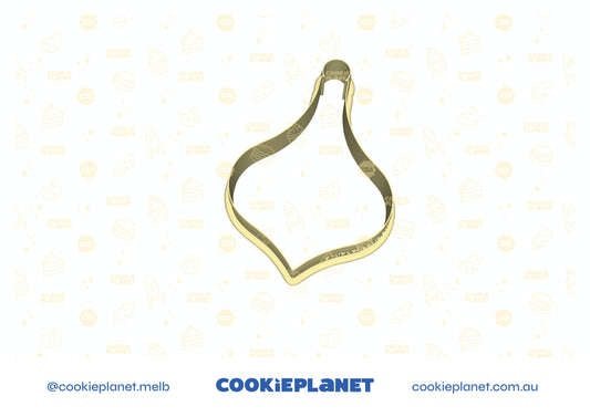 Bauble Long Onion- Cookie Cutter