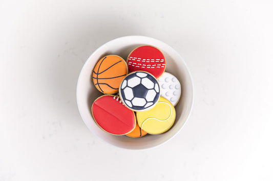 SPORTS BALL COOKIES