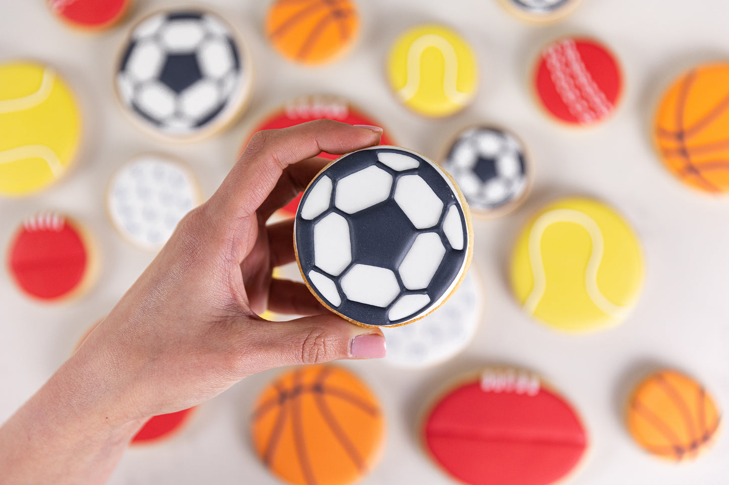 SPORTS BALL COOKIES