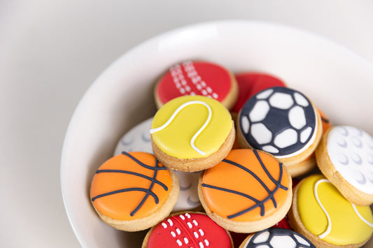 MINI SPORTS BALLS COOKIES