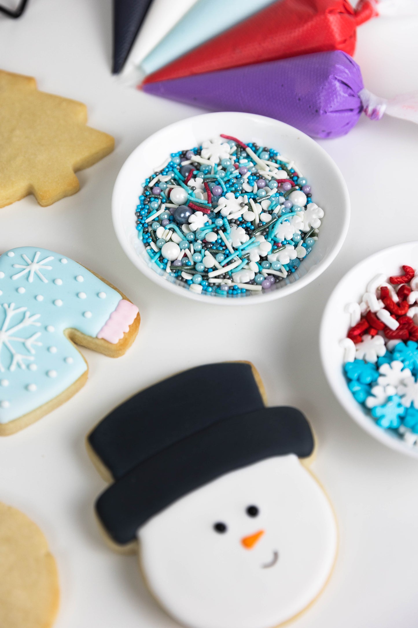 SNOW MAN COOKIE ACTIVITY SET